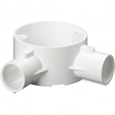 2-Way Angle Box PVC 25mm White 2-Way Angle Box PVC 25mm White