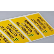 SES WLLF50YBG Warning Elec Label Pk-5 SES WLLF50YBG Warning Elec Label Pk-5