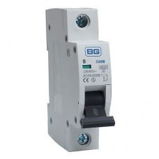 BG Single Pole Type B Miniature Circuit Breaker MCB BG Single Pole Type B Miniature Circuit Breaker MCB