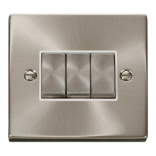 CLICK VPSC413WH PLATESWITCH 3G 2W 10A SC CLICK VPSC413WH PLATESWITCH 3G 2W 10A SC