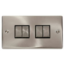 CLICK VPSC414BK PLATESWITCH 4G 2W 10A SC CLICK VPSC414BK PLATESWITCH 4G 2W 10A SC