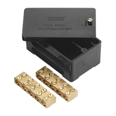 CLICK WA228 JUNCTION BOX 2P 100A BLK CLICK WA228 JUNCTION BOX 2P 100A BLK