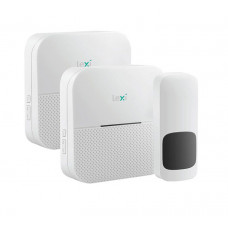 Twin Wireless Plug-in & Battery Doorbell 1 Transmitter + 2 Receivers 300M Range Twin Wireless Plug-in & Battery Doorbell 1 Transmitter + 2 Receivers 300M Range