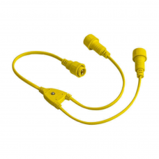 Red Arrow 30cm Splitter Cable for Festoon 1 Male 2 Female Connector
