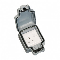 Hamilton Elemento ss1Gy Socket 1G Swd 13A Gry Hamilton Elemento ss1Gy Socket 1G Swd 13A Gry