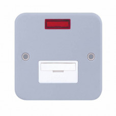 Selectric Metal Clad 13A Unswitched Fused Connection Unit with Neon Selectric Metal Clad 13A Unswitched Fused Connection Unit with Neon