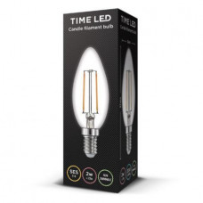 Time LED Candle 2W E14 Non Dimmable Warm White Bulb Time LED Candle 2W E14 Non Dimmable Warm White Bulb